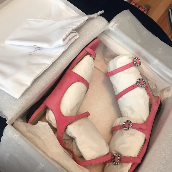 Jimmy Choo Naia Suede crystal shoes BNIB! - Picture 3 of 9